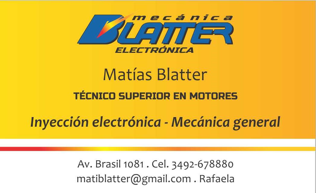 Blatter Mecanica Genaral