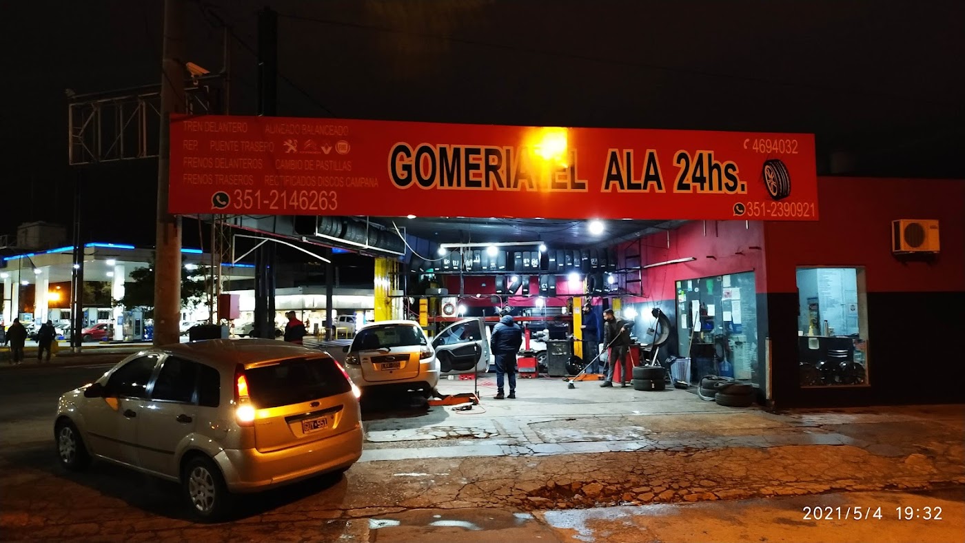 Gomería El Ala - Atención 24 Hs