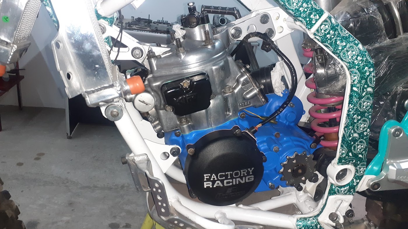 Mecánica de motos guinche racing