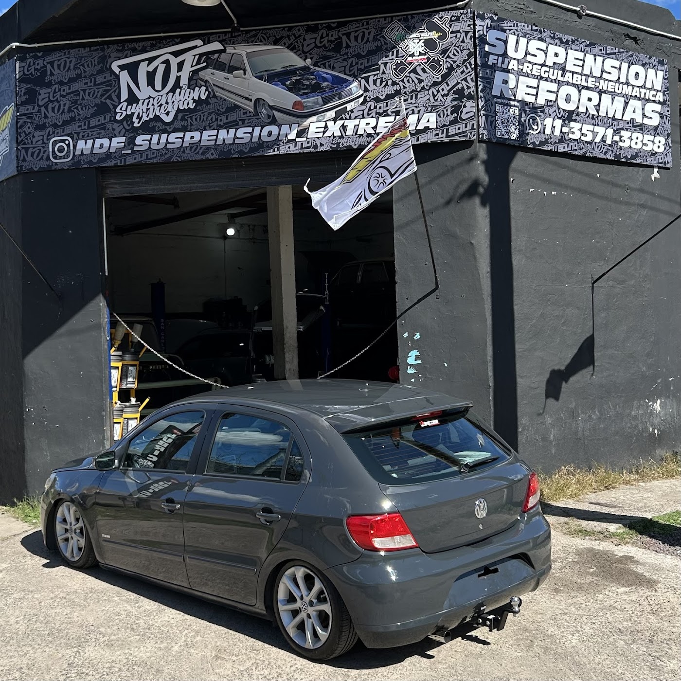 Ndf suspensión extrema taller/lubricentro