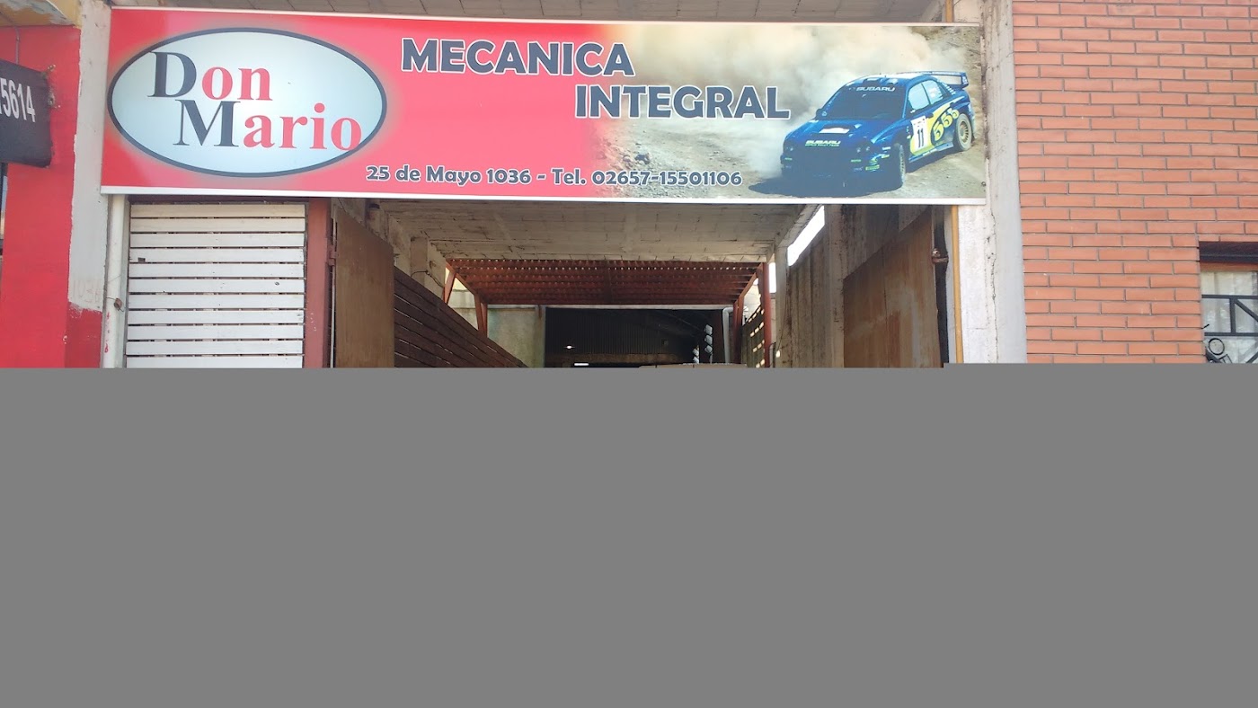 Taller De Mecánica Integral Mario Sosa