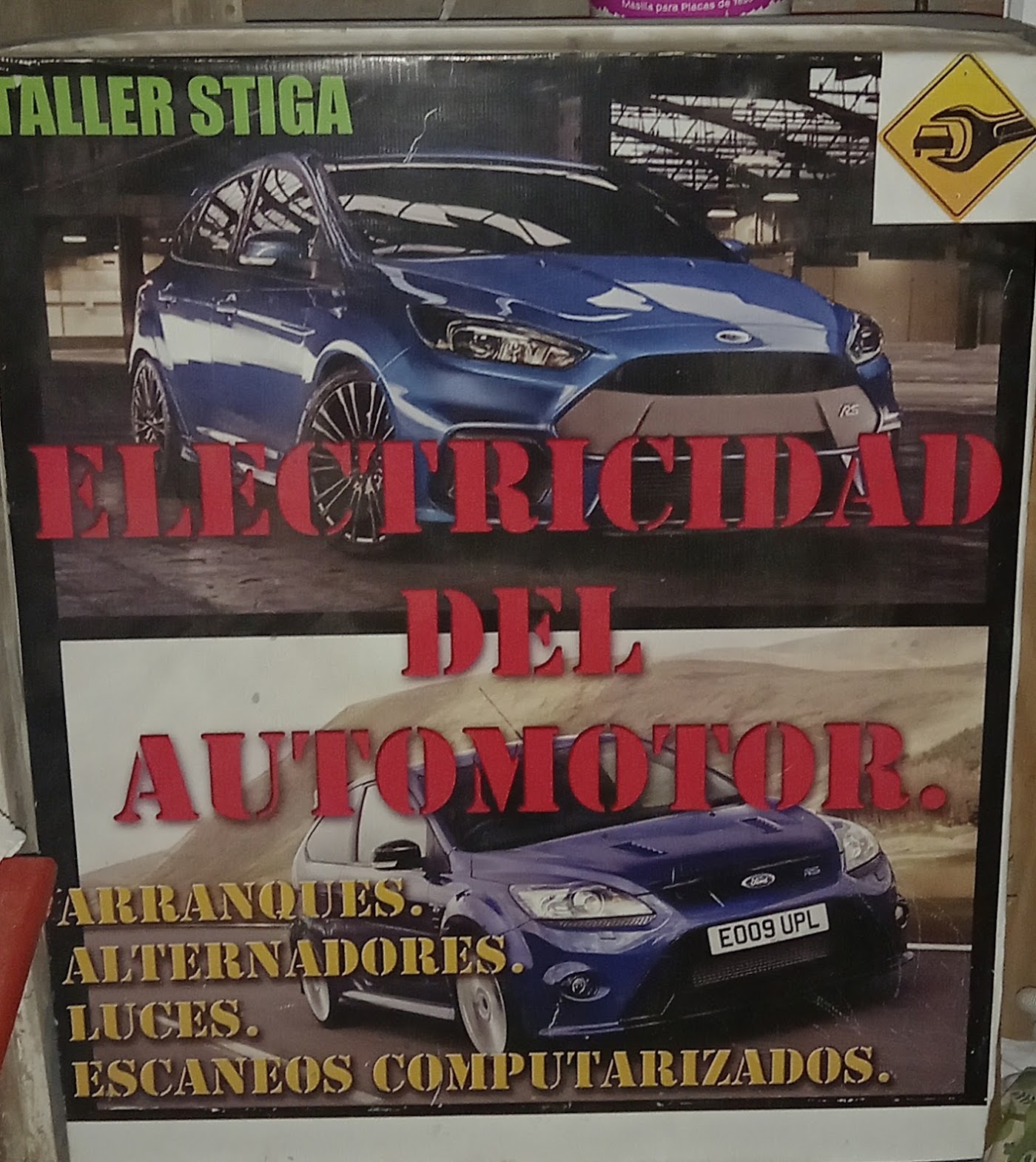 Taller electricidad automotor DATA